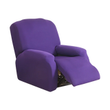 Housse de fauteuil & canapé relax inclinable – couleurs unies
