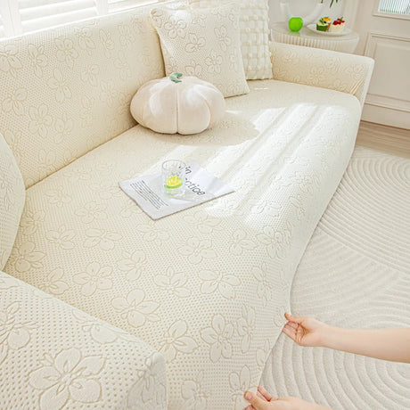 Housses de Canapé Jacquard Fleur
