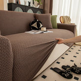 Housse de Canapé Extensible Jacquard Perle