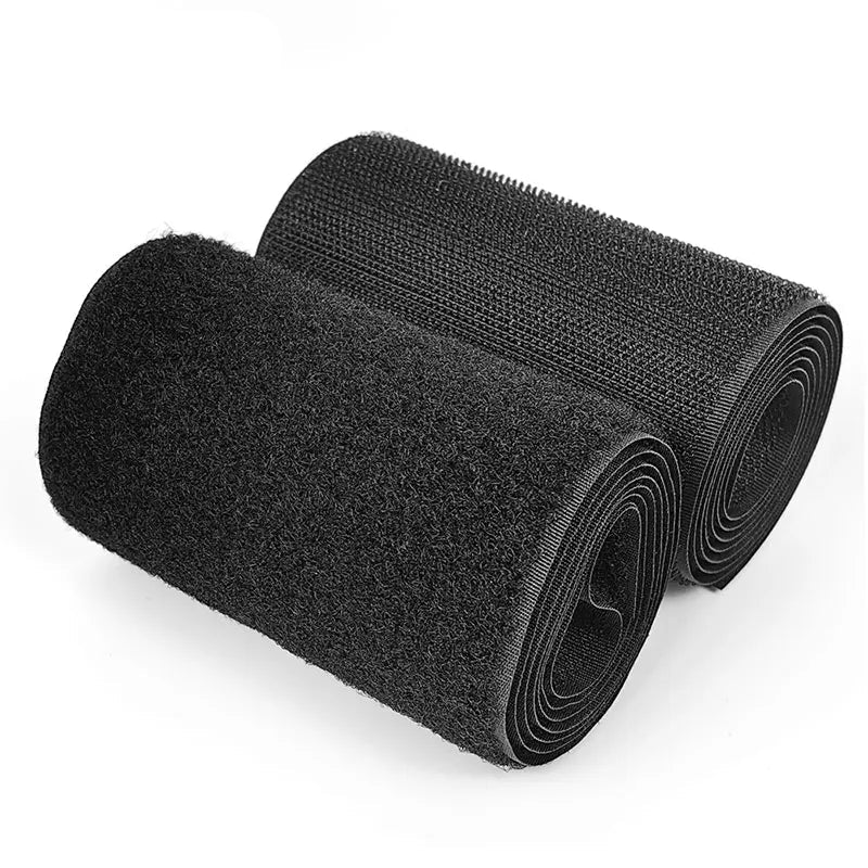 Scratch Autocollant Noir pour Empêcher les Coussins de mobilier de Glisser - 15 cm X 1M