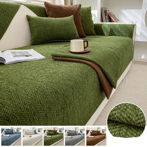 Protège Canapé Design Antidérapant – Jacquard Chenille Renforcée