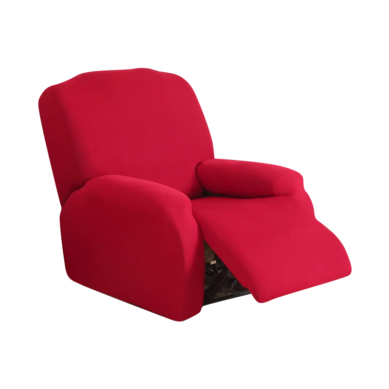 Housse de fauteuil & canapé relax inclinable – couleurs unies