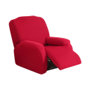 Housse de fauteuil & canapé relax inclinable – couleurs unies