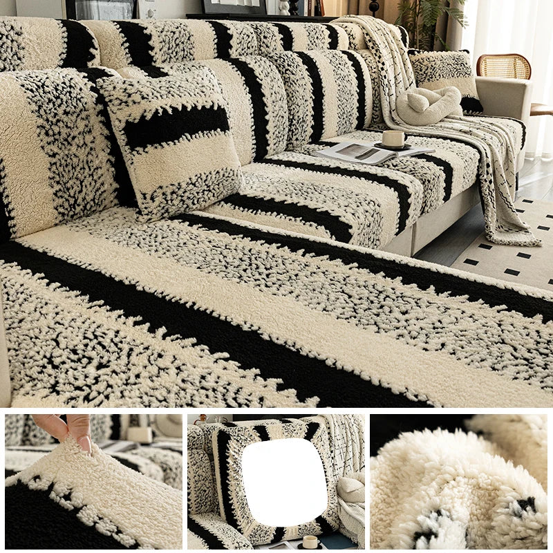 Housses Molletonnées Universelles Coussins Fauteuils et Canapés