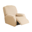 Housse de fauteuil & canapé relax inclinable – couleurs unies
