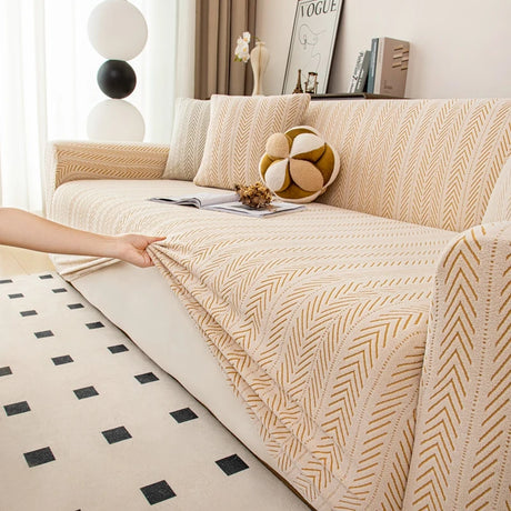 Housse de Canapé Jacquard Design