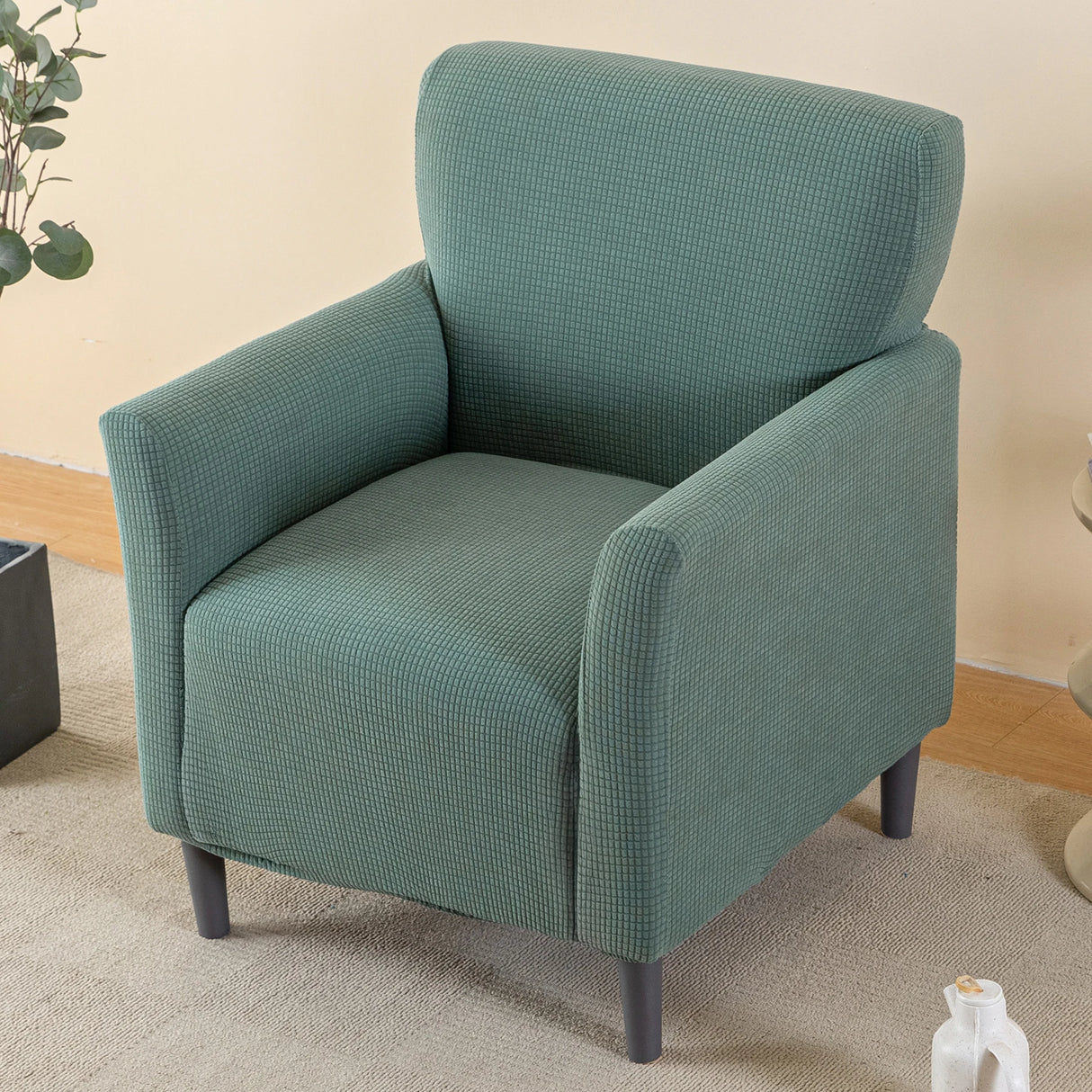 Housses de Fauteuil avec Accoudoirs en Microfibre