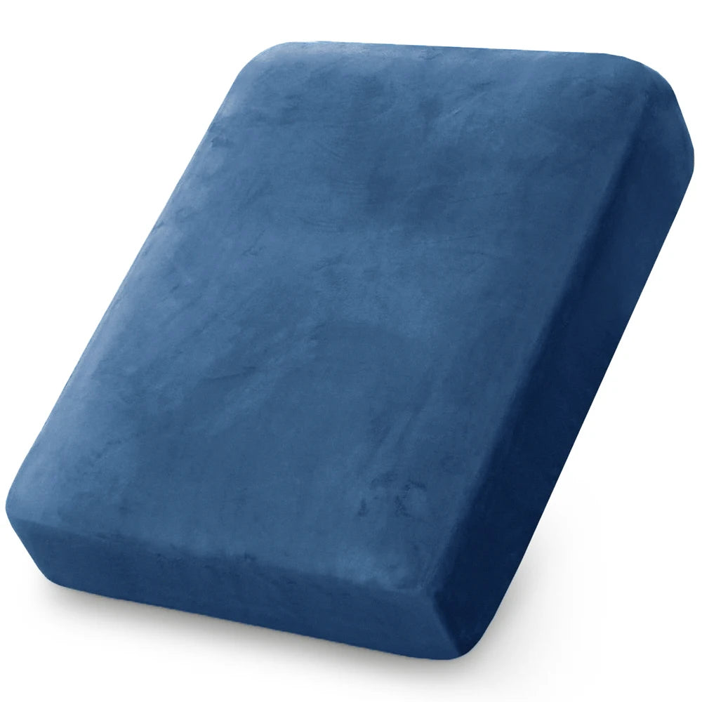 Housse de Coussin Extérieur Extensible - Velours Assise & Dossier