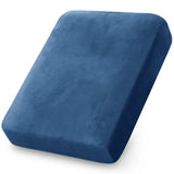 Housse de Coussin Extérieur Extensible - Velours Assise & Dossier