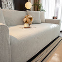 Housse de canapé extensible en Jacquard antidérapante
