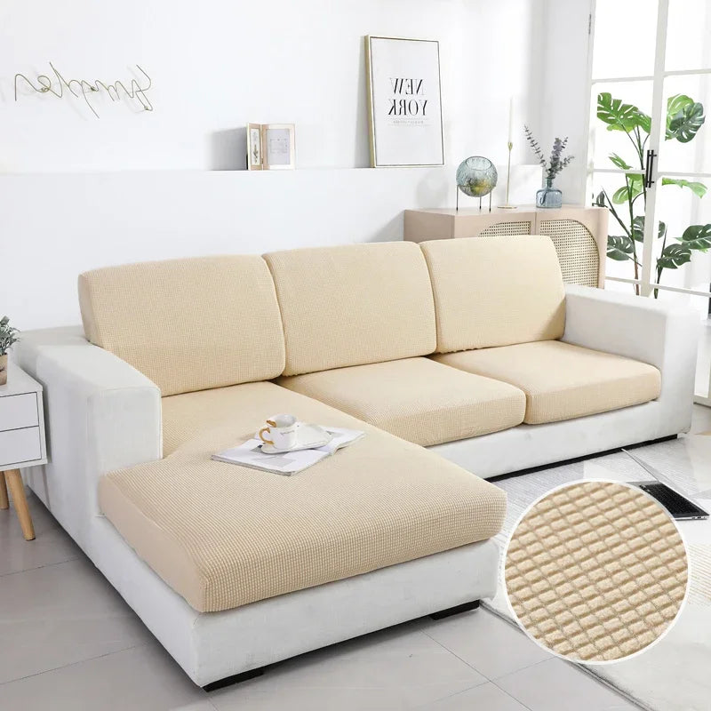 Housses pour Coussins de Canapé en Microfibre –  Siège, Assise & Dossier