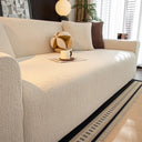Housse de canapé extensible en Jacquard antidérapante