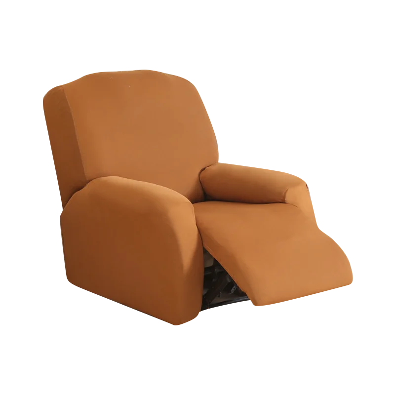 Housse de fauteuil & canapé relax inclinable – couleurs unies