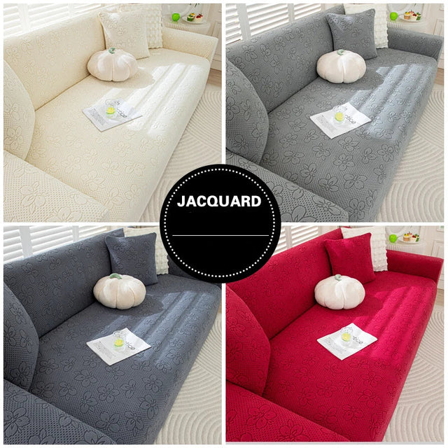 Housses de Canapé Jacquard Fleur