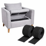 Scratch Autocollant Noir pour Empêcher les Coussins de mobilier de Glisser - 15 cm X 1M