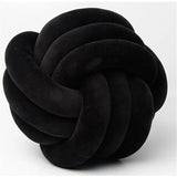 1 Coussin Boule Nœud Design – Décoratif Moderne en Velours