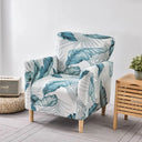 Housses de Fauteuil avec Accoudoirs à Motifs