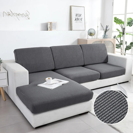 Housses pour Coussins de Canapé en Microfibre –  Siège, Assise & Dossier
