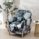 Housses de Fauteuil avec Accoudoirs à Motifs