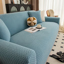Housse de Canapé Extensible Jacquard Perle