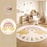 Tapis Rond Cartoon Animaux
