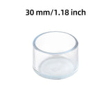 Protections en silicone pour pieds de chaises et tables ronds – Lot de 8