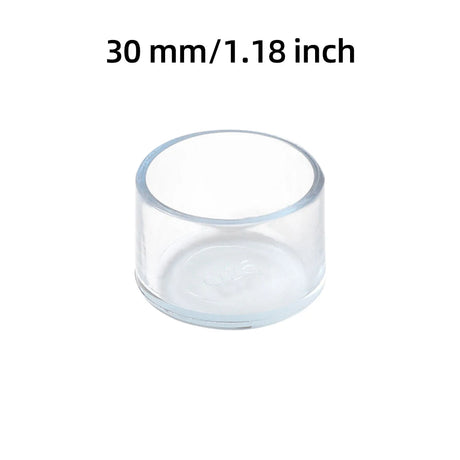 Protections en silicone pour pieds de chaises et tables ronds – Lot de 8
