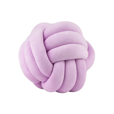Coussin Boule Nœud Design – Décoratif Moderne en Velours