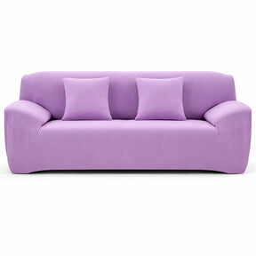 Violet Clair - Housse de Canapé Extensible