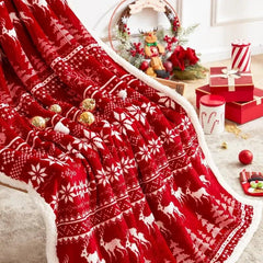 Couverture plaid de Noël