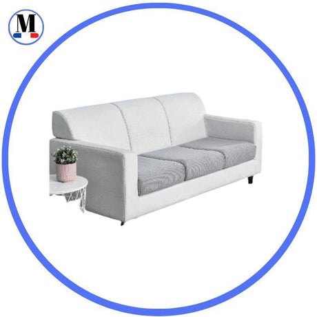 DESTOCKAGE - Housse Coussin d'Assise Canapé Gris Clair - La Maison de la Housse®
