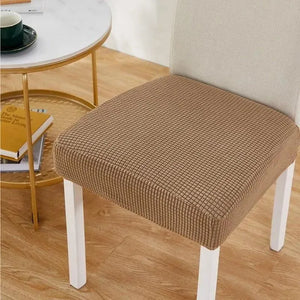 Housse de Chaise Assise Camel