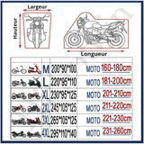 housse-bache-protection-argent-noir-moto-scooter-etanche – La Maison de la Housse