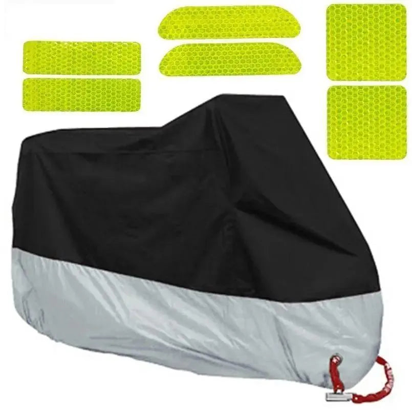 housse-bache-protection-argent-noir-moto-scooter-etanche – La Maison de la Housse