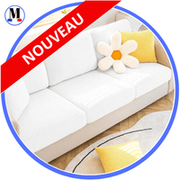 Housse Blanc Coussin D'assise & Dossier - Canapé & Fauteuil