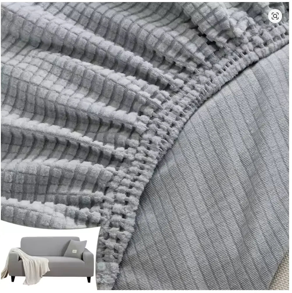 housse-canape-gris-clair-impermeable – La Maison de la Housse