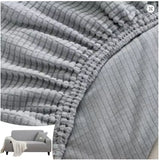 housse-canape-gris-clair-impermeable – La Maison de la Housse