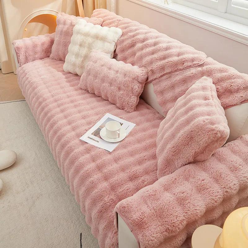 Housse Canapé Plaid Polaire Velours Doux - La Maison de la Housse®
