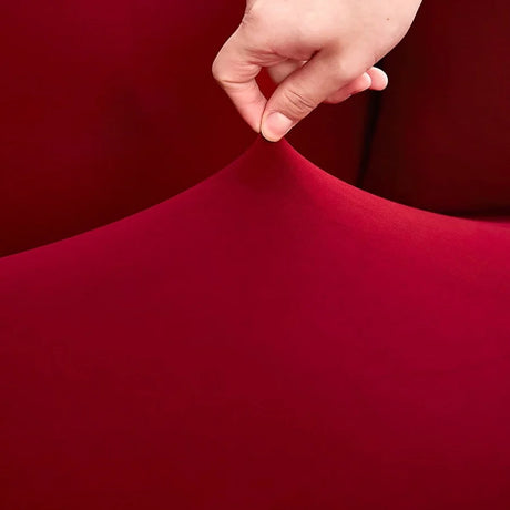 Housse De Canapé Extensible Rouge