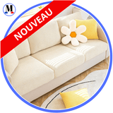 Housse Crème Coussin D'assise & Dossier - Canapé & Fauteuil - La Maison de la Housse®