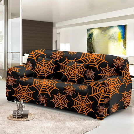 Housse De Canapé Araignée Halloween - La Maison de la Housse®