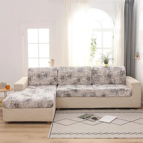 Housse de Canapé Begotin pour Coussin d'Assise et Dossier - La Maison de la Housse®