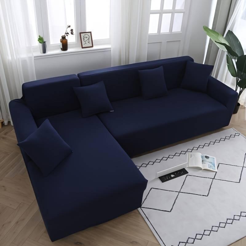 Housse De Canapé Bleu Nuit - La Maison de la Housse®