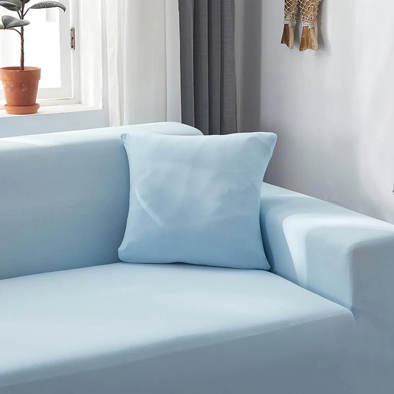 Housse De Canapé d'Angle Bleu Clair - La Maison de la Housse®