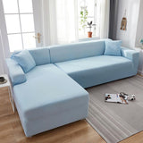 Housse De Canapé d'Angle Bleu Clair - La Maison de la Housse®