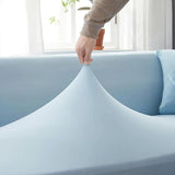 Housse De Canapé d'Angle Bleu Clair - La Maison de la Housse®