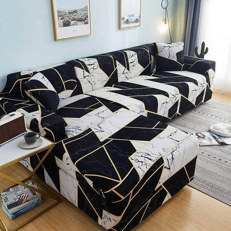 housse-de-canape-dangle-extensibles-motif-galium – La Maison de la Housse