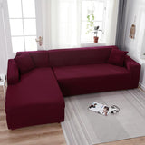 Housse De Canapé d'Angle Rouge - La Maison de la Housse®