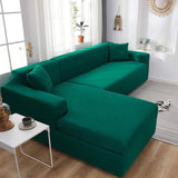 Housse De Canapé d'Angle Vert Foncé - La Maison de la Housse®