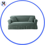 housse-de-canape-en-microfibre-style-jupe-bleu-cyan – La Maison de la Housse